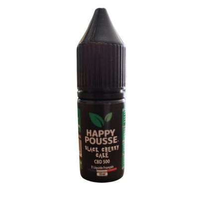 E liquide Black Cherry Cake Happy Pousse