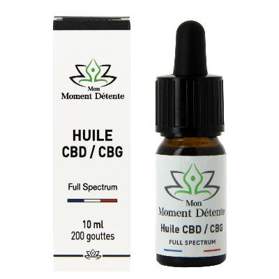 Huile CBD/CBG Mon moment détente